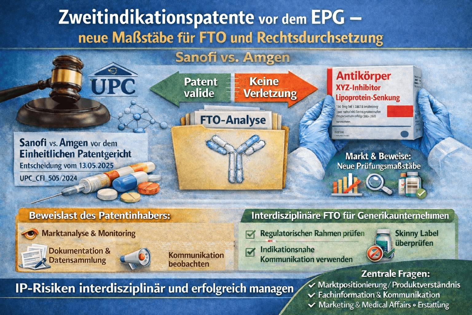 Sanofi vs. Amgen